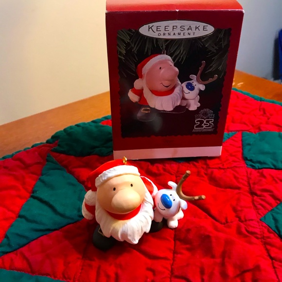 Hallmark Other - Hallmark 1996 Ziggy and Friend Christmas Ornament EUC